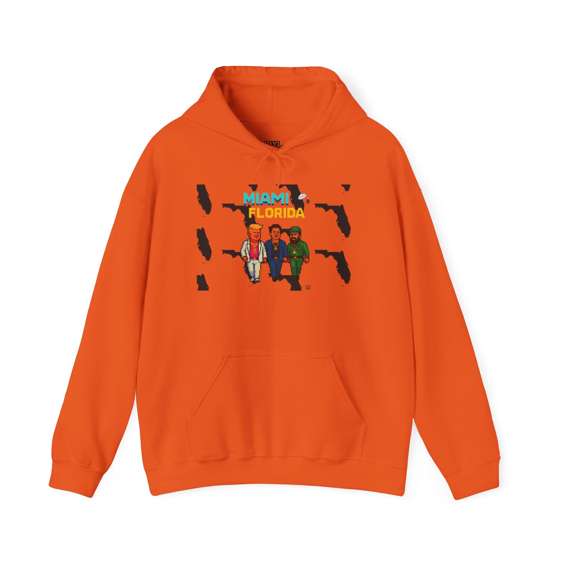 Hooded Sweatshirt - Wait for me!!! MIAMI FLORIDA